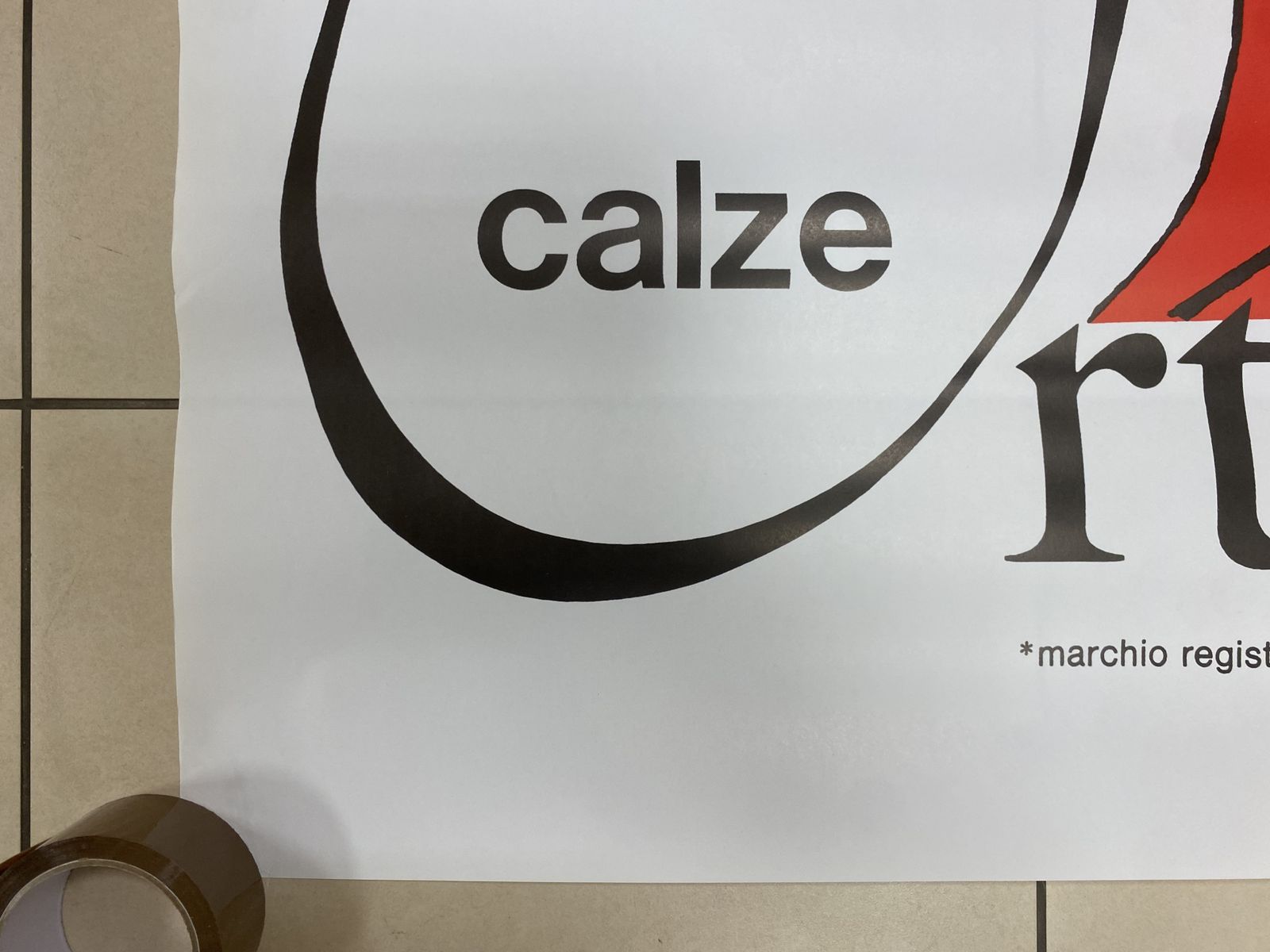 René Gruau, C.A. 1970s   Ortalion Calze   Original Vintage Affiche Cm 140 X 100 photo 500.0