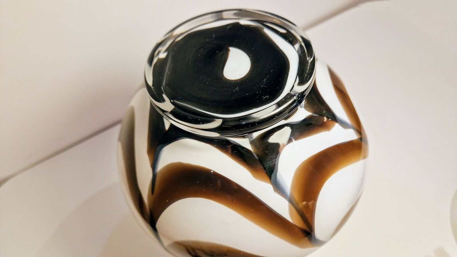 Vintage Murano Glass Vase By Carlo Moretti photo 68.0
