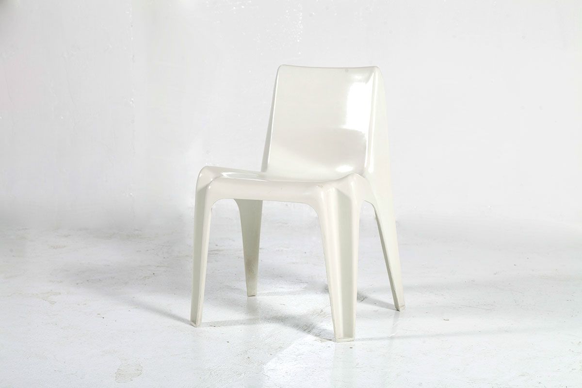 Vintage Ba1171 Chairs By Helmut Bätzner For Bofinger, Set Of 4