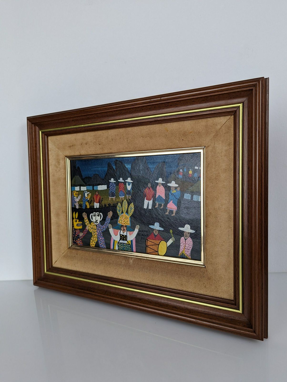 Oil On Skin By Luis Millingalli , Ecuador 1990s photo furniture