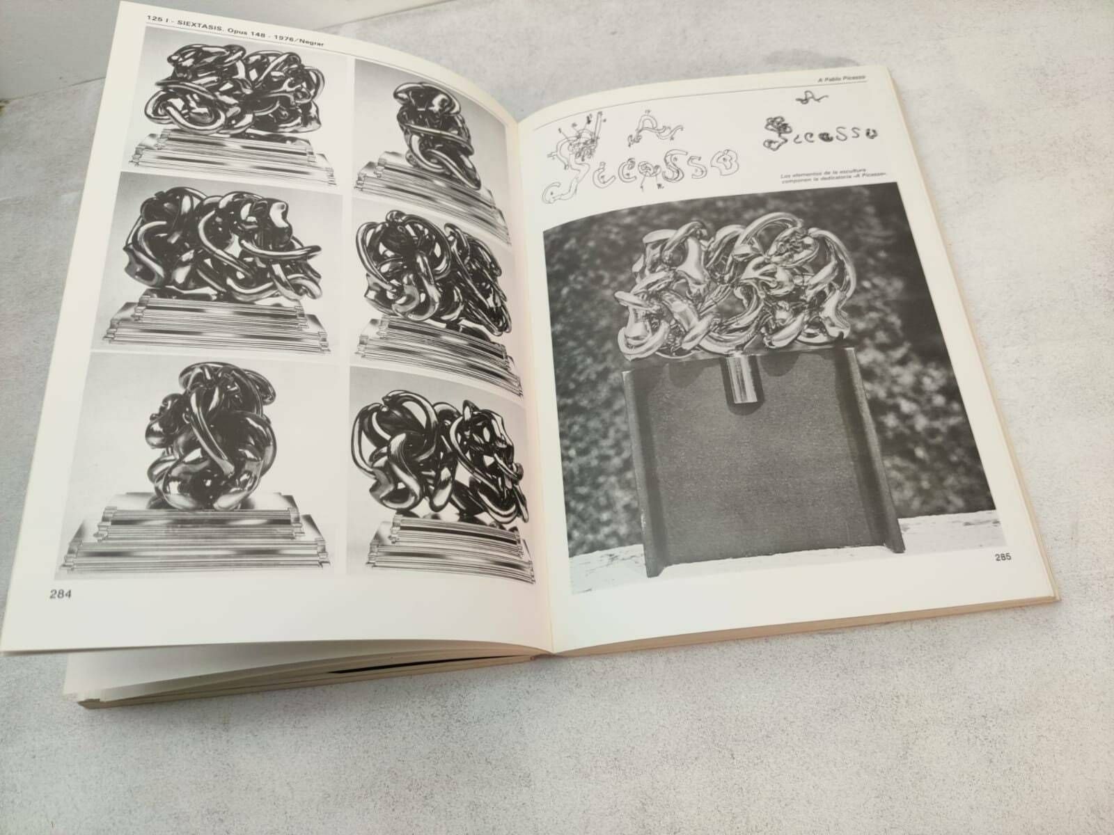 Exclusive Book Anthology Berrocal 1955 84 Sculptures And Work Of Miguel Berrocal photo 357.0