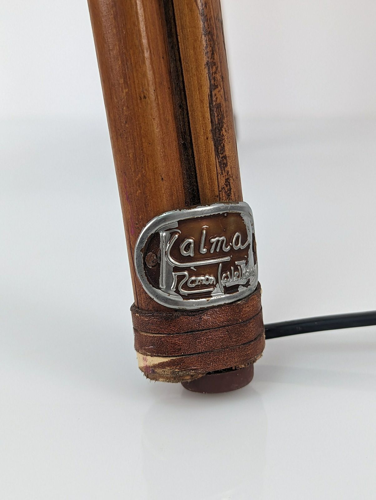 Bamboo Floor Lamp By Ramón Castellano For Kalma, 1970 photo for sale