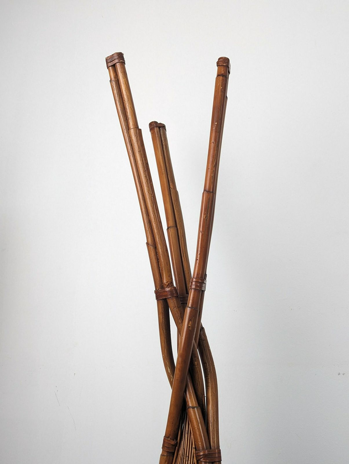 Bamboo Floor Lamp By Ramón Castellano For Kalma, 1970 photo buy