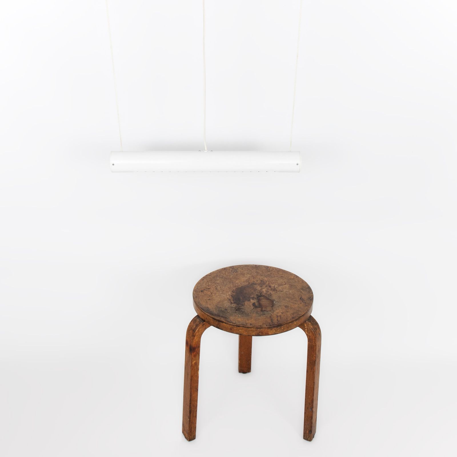 Tubular Over Desk Work Lamp Produced By Danish Lighting Company Lyfa, 1980s photo vinterior