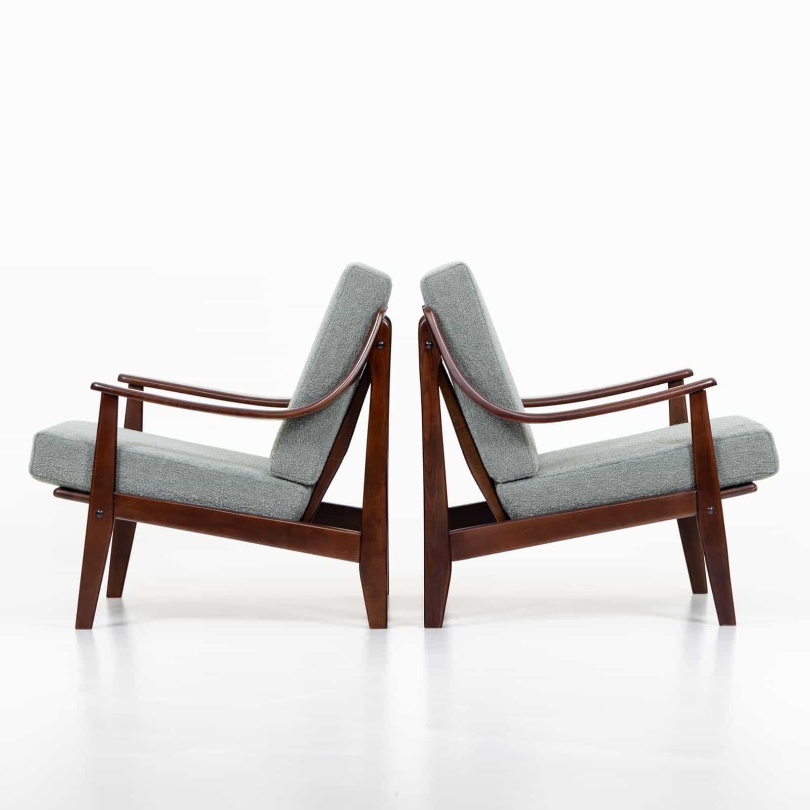 Pair Of Danish Lounge Chairs, 1960s photo 3450.0