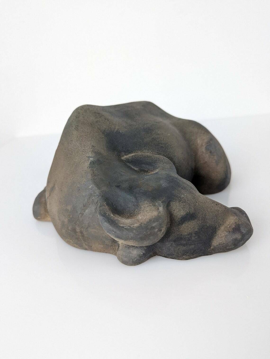 Animal Sculpture Water Buffalo Resting By Elena Laverón photo 1072.0