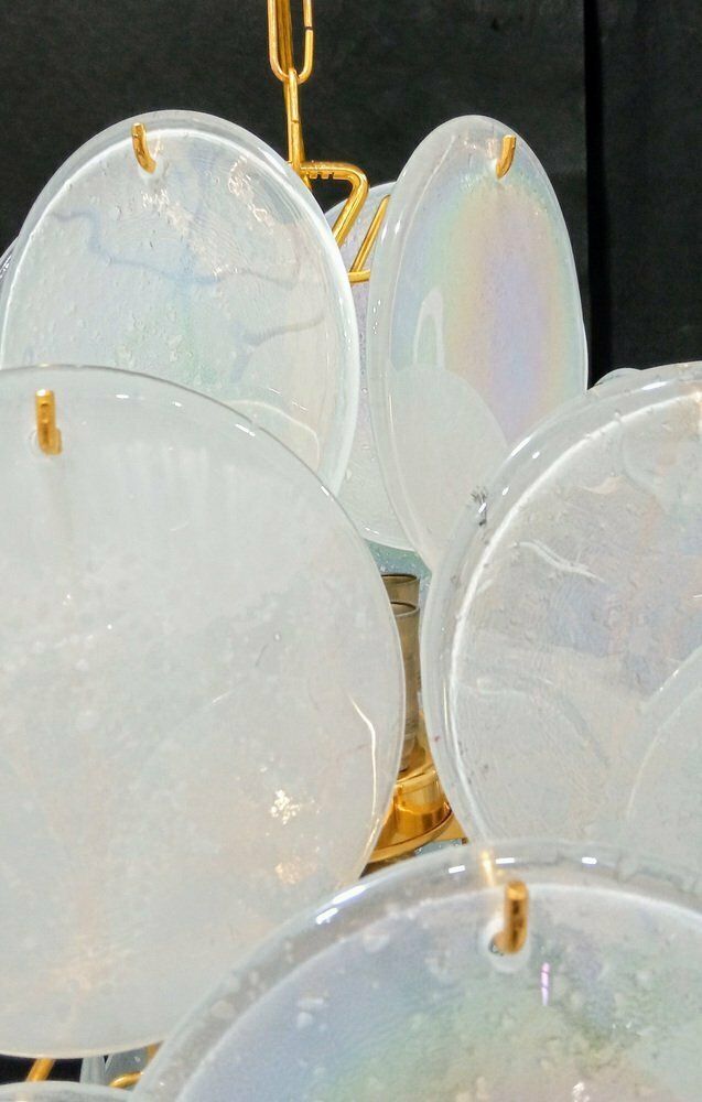 762.0 Vintage Murano Glass Chandelier, 1980s photo