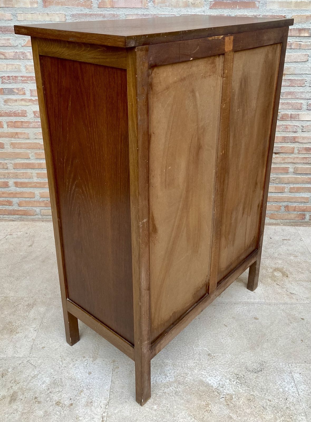 Tuscan Sifonier With Six Drawers, Spanish, Carved Pine, 20th Century photo buy