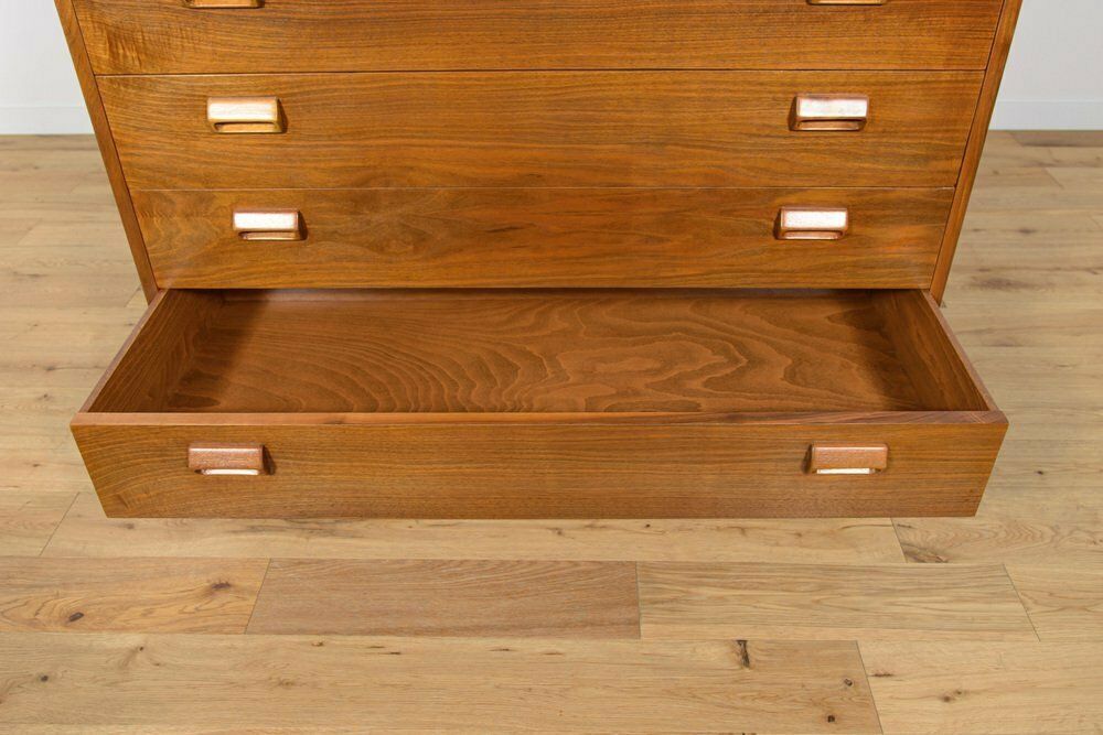 Mid Century Danish Walnut Secretary By Borge Mogensen For Soborg Mobler, 1960s photo vinterior
