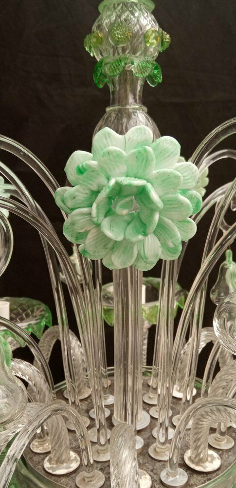 Vintage Murano Glass Chandelier, 1970s photo buy