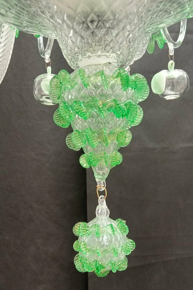 Vintage Murano Glass Chandelier, 1970s photo vintage
