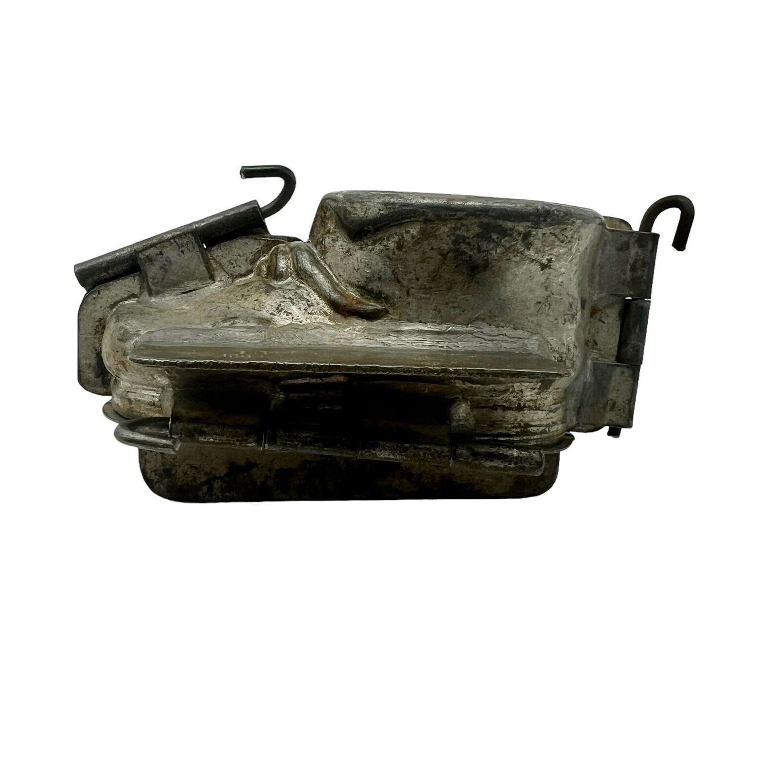 Antique French Letang Fils Hobnail Boot Chocolate Mould   Antique Candy Mould   No 207   108 Rue Vieille Du Temple   Paris   Kitchenalia photo furniture