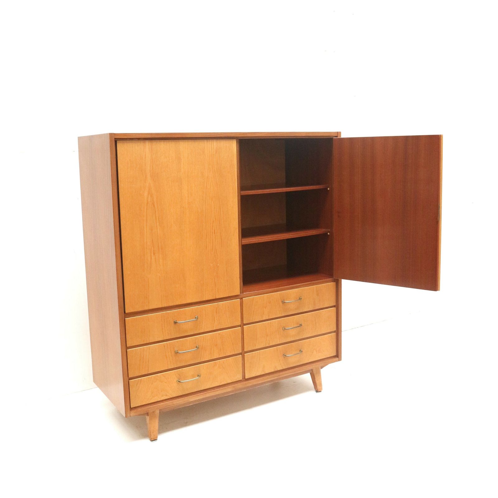 Large Vintage Cabinet With Doors And Drawers Made In The 1970s photo 844.0