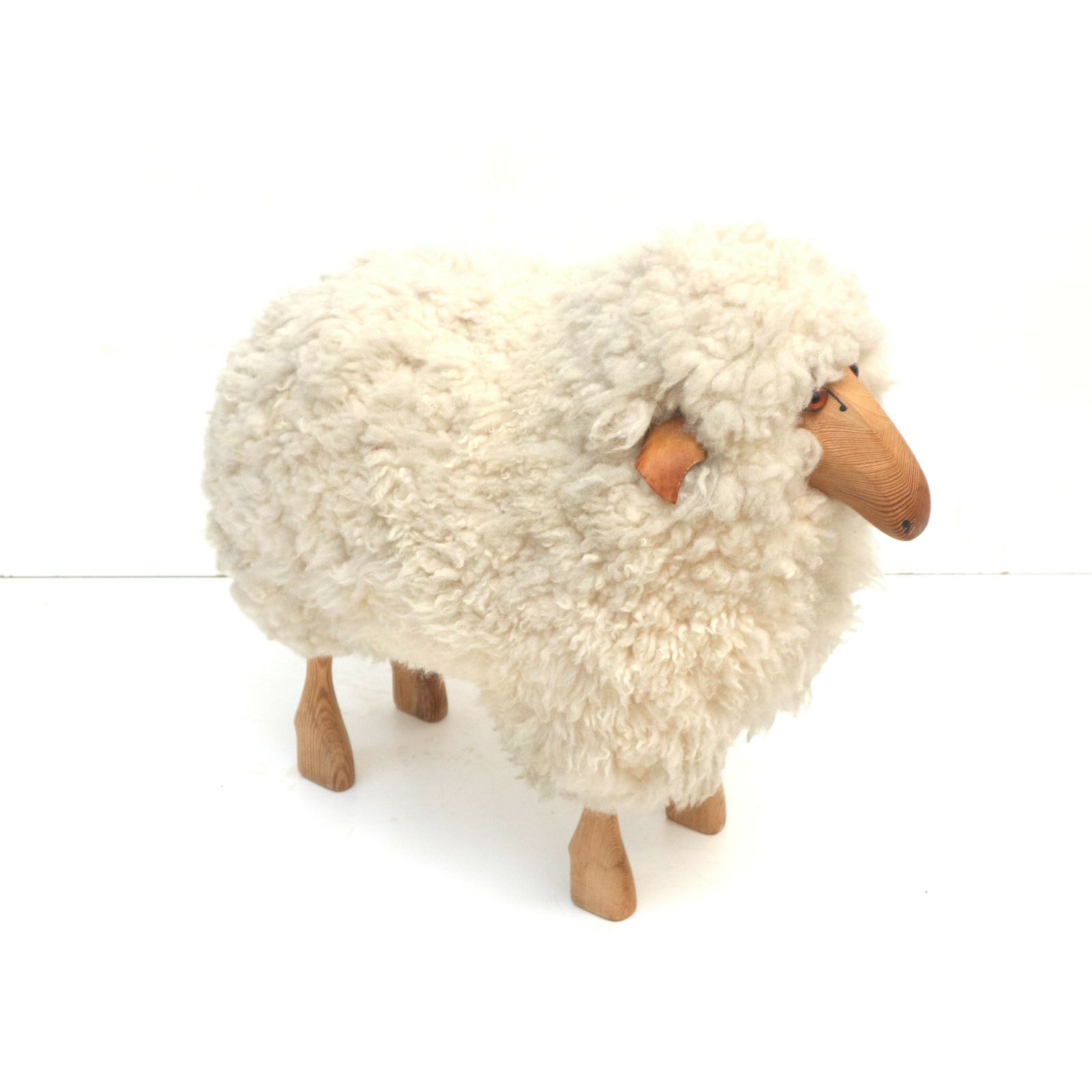 Rare Large Sheep By Hanns Peter Krafft For Meier From The 1970s photo for sale