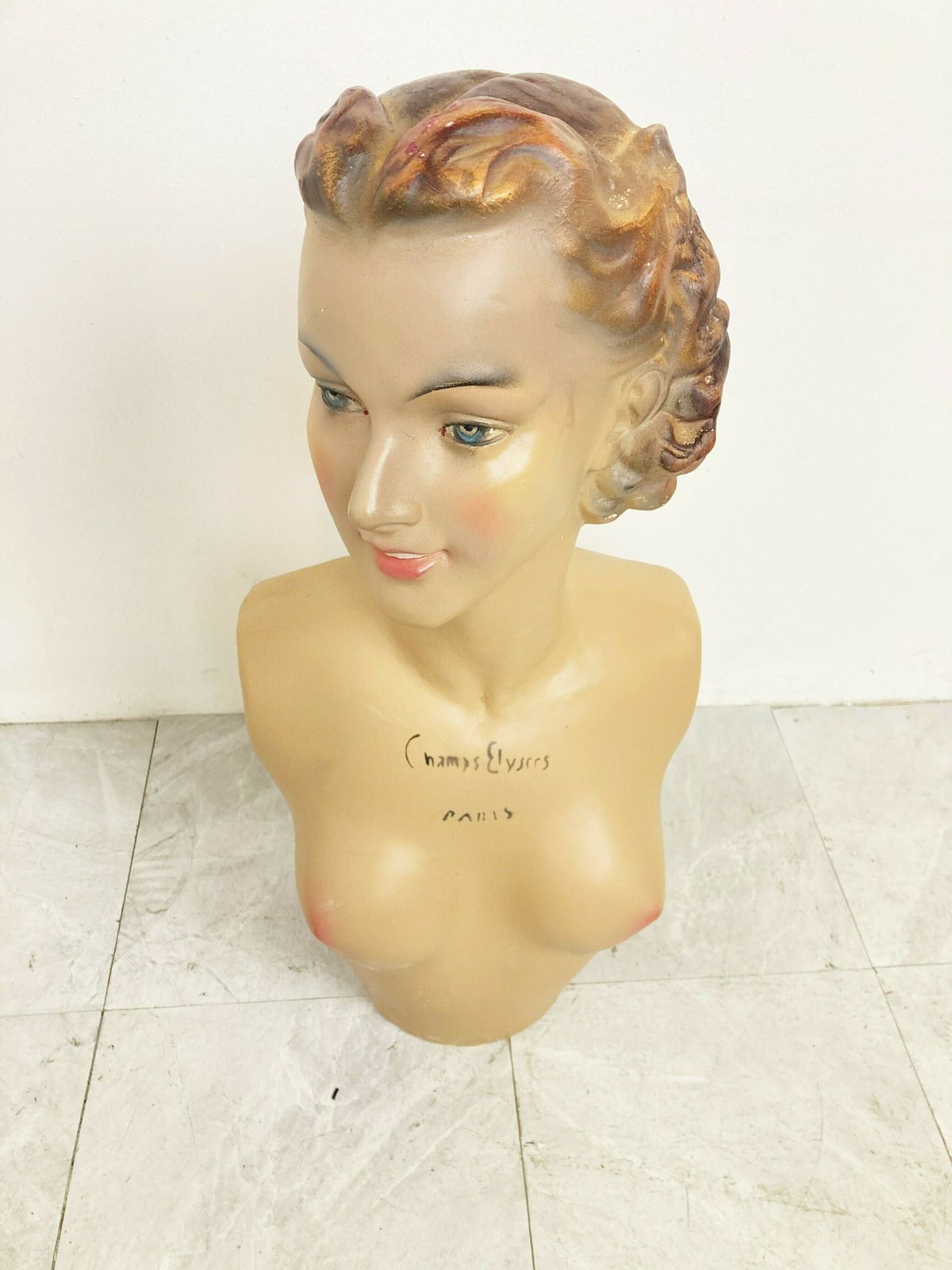 Vintage French  Advertising Statue, 1960s photo vinterior
