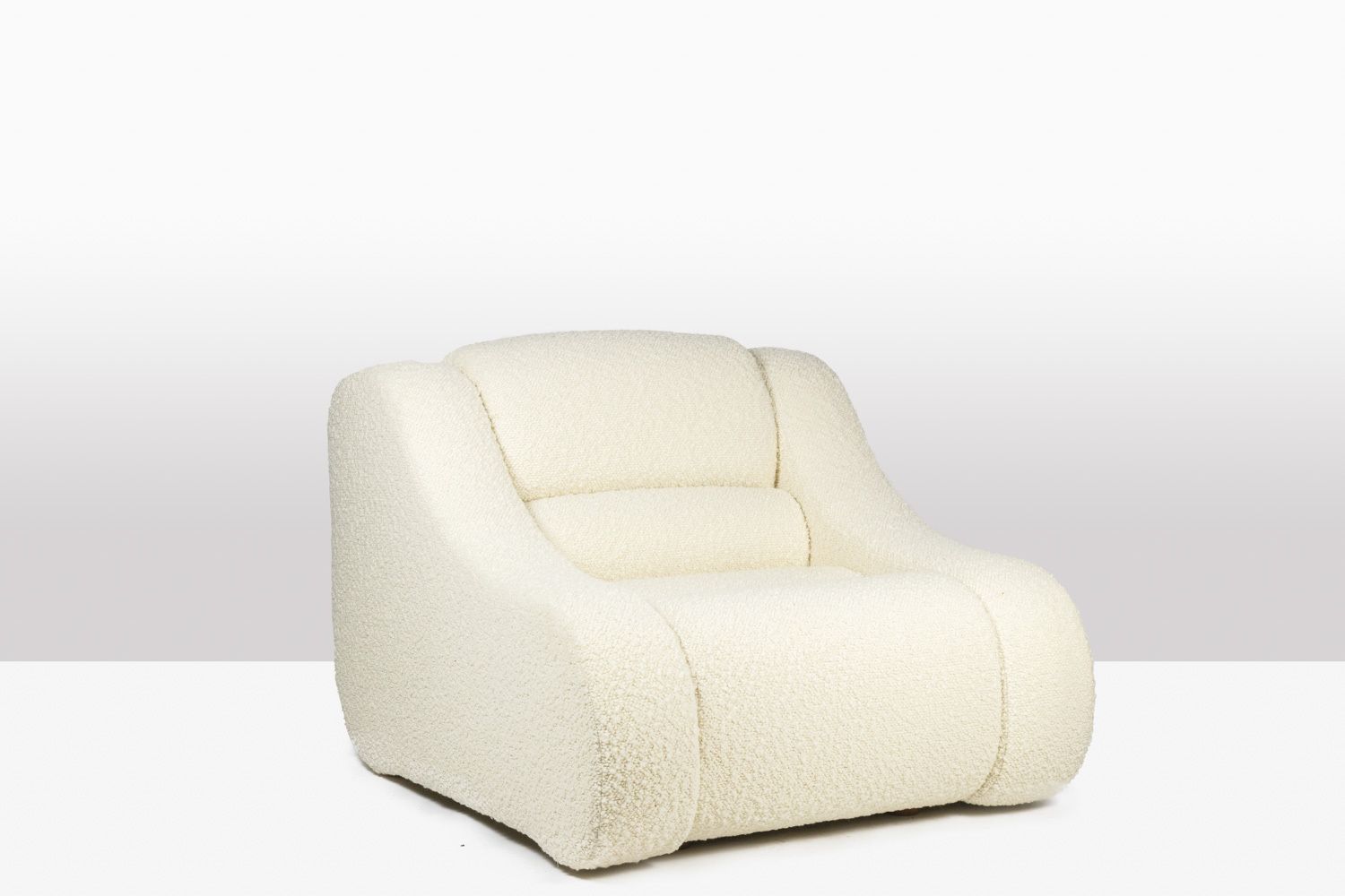 photo for sale Pair Of Armchairs With Fine Curls. Contemporary Work.