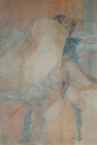 Very Large Oil On Canvas By Jean Paul Barray (1930 2012) photo furniture