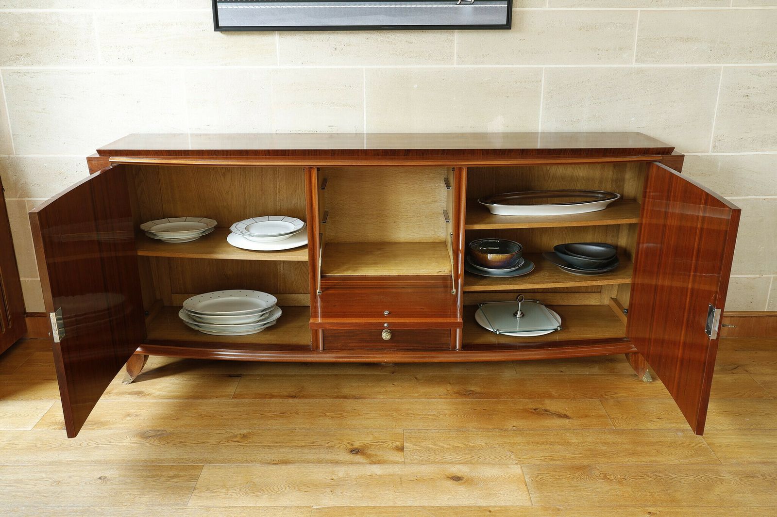 Art Déco Style Buffet In The Taste Of Jules Leleu photo 3838.0
