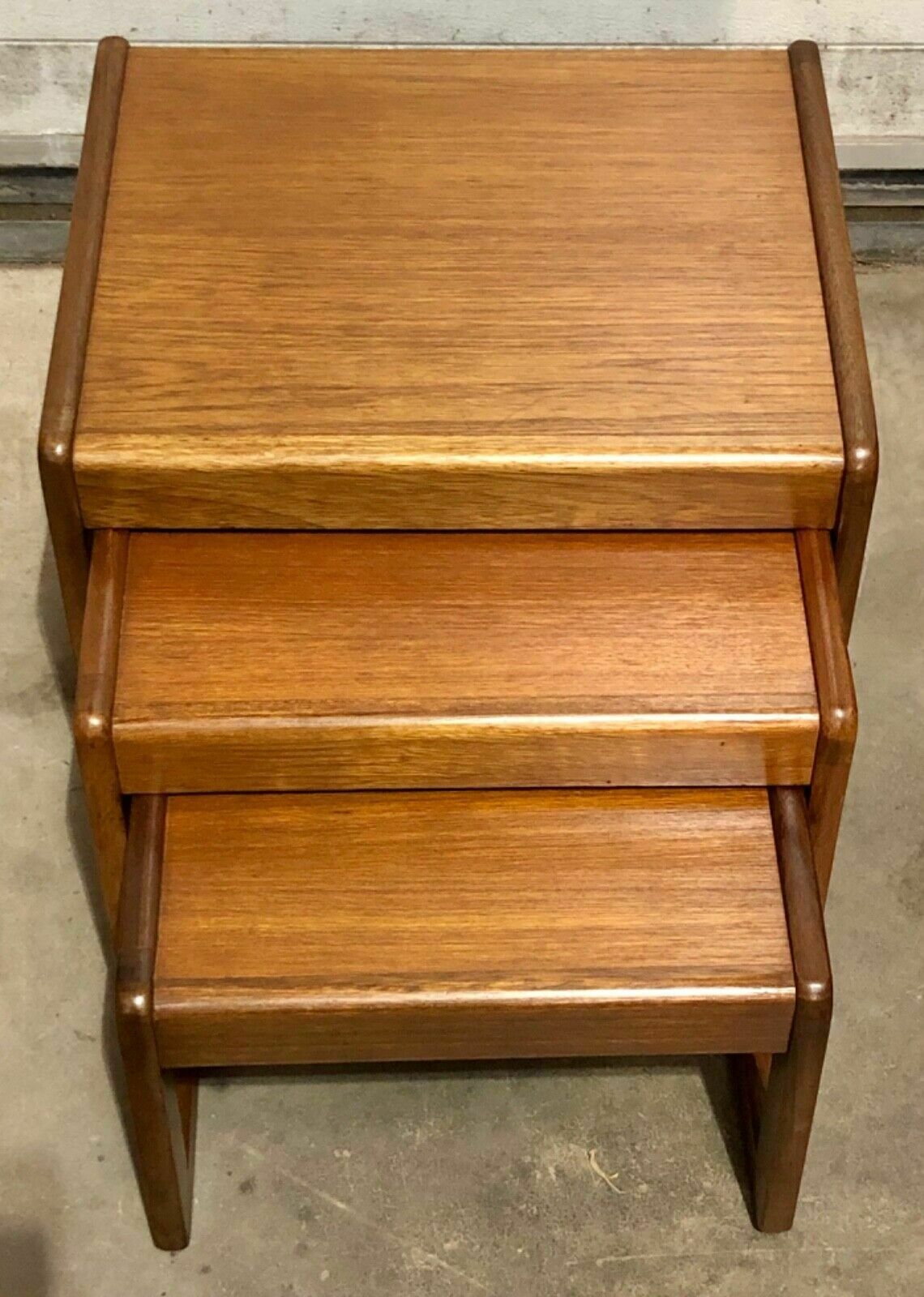 Retro Teak Nest Of Coffee Tables photo 199.0