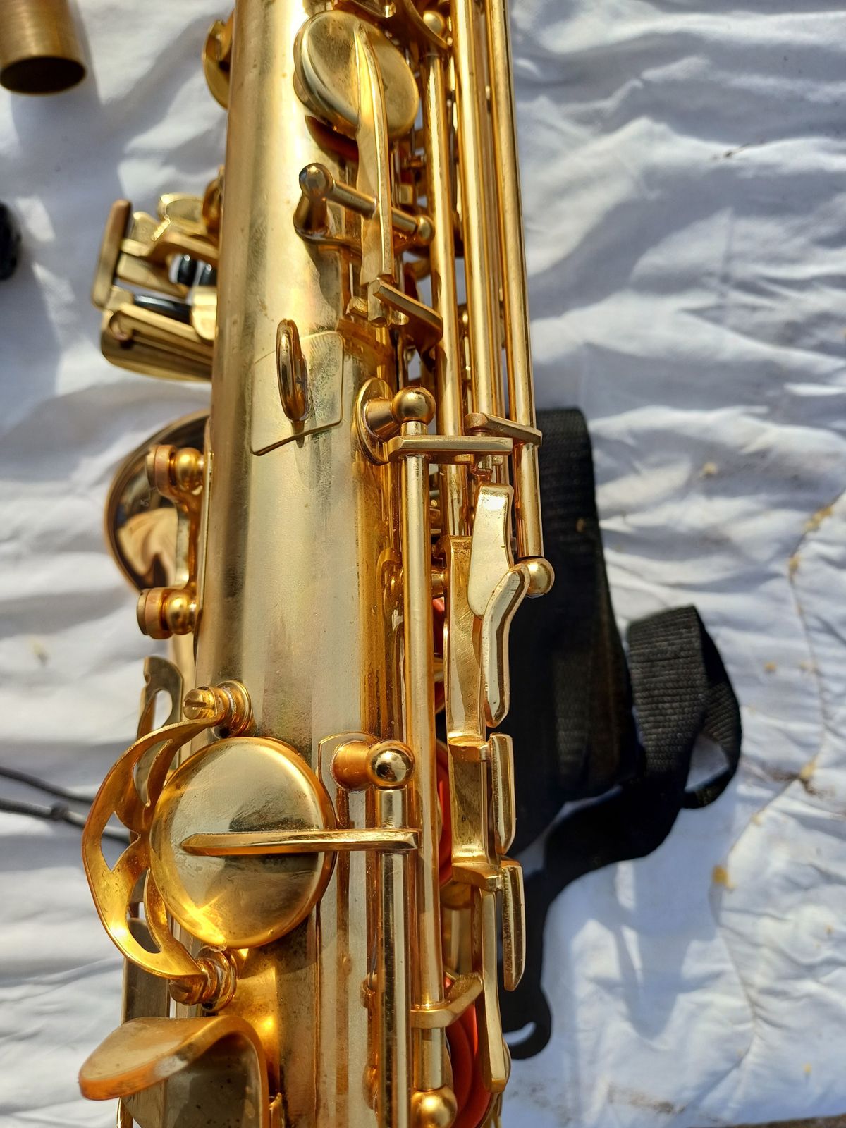 Saxophone Tim Hendson, 1990s, Copper photo 502.0