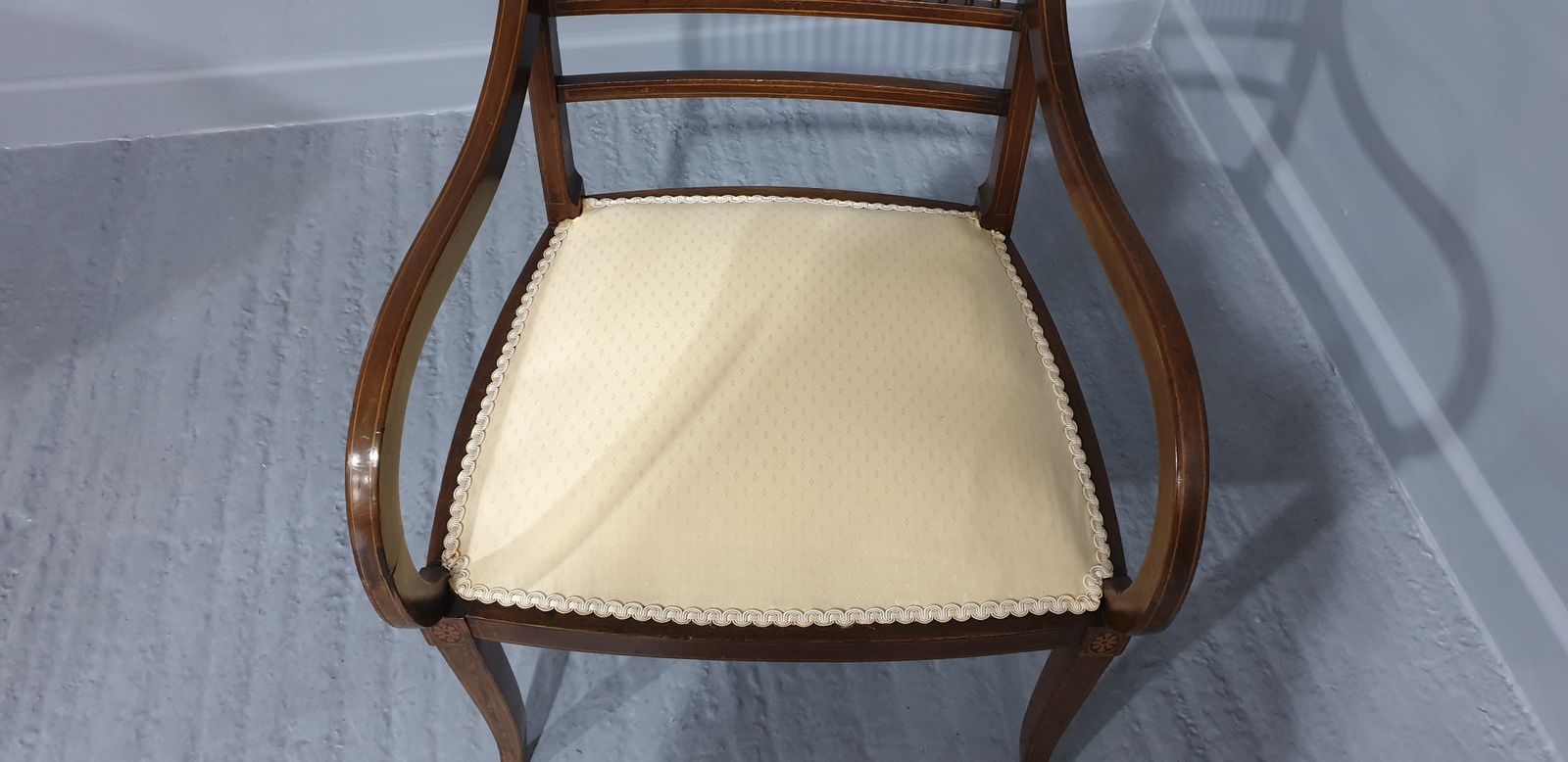 Lovely Inlaid Chair, 1900s, Mahogany photo buy