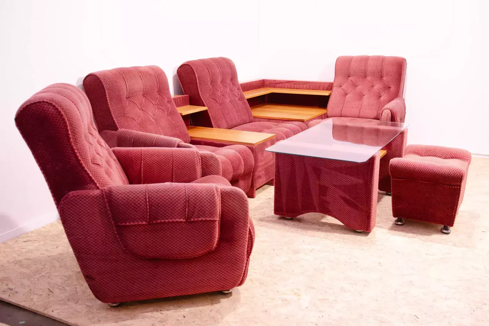 Eastern Bloc Vintage Living Room Set, Czechoslovakia, 1980´S photo for sale