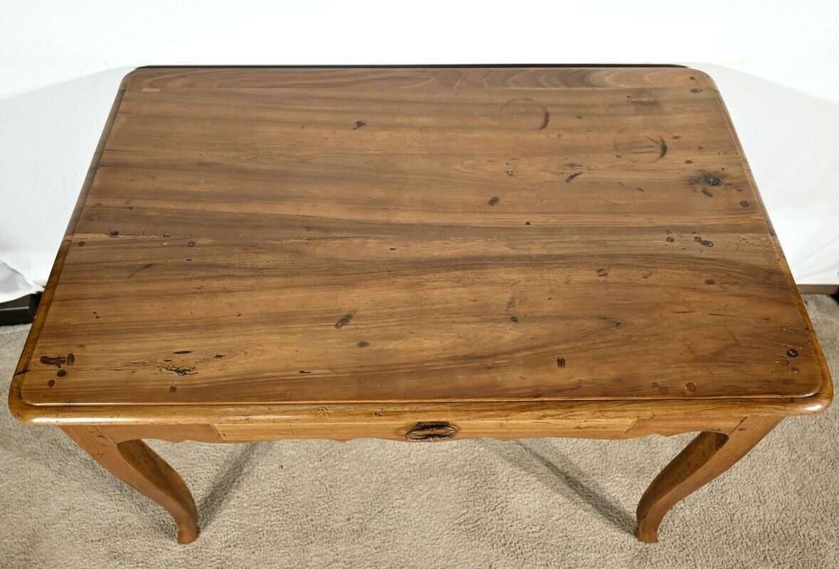 Walnut And Cherry Office Table, Louis XV Style – Early 19th Century photo vinterior
