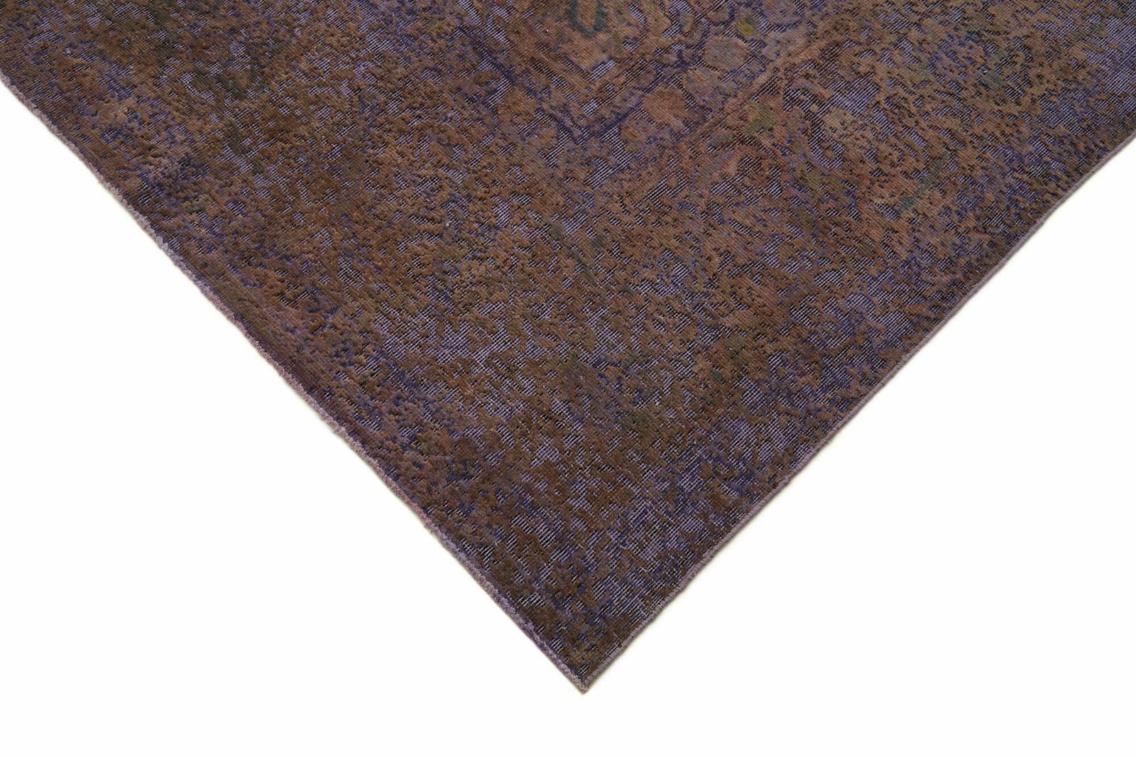 10x13 Purple Overdyed Large Area Rug   44017 photo Textiles