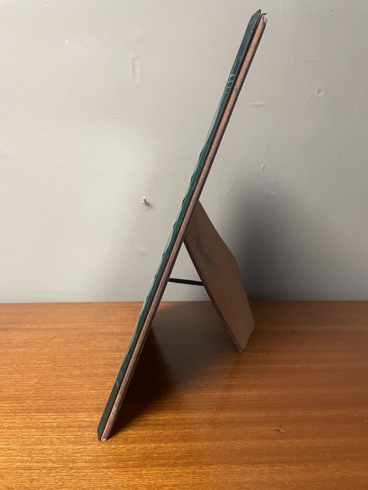 Large French Art Deco Mirror Glass Photo Frame photo buy