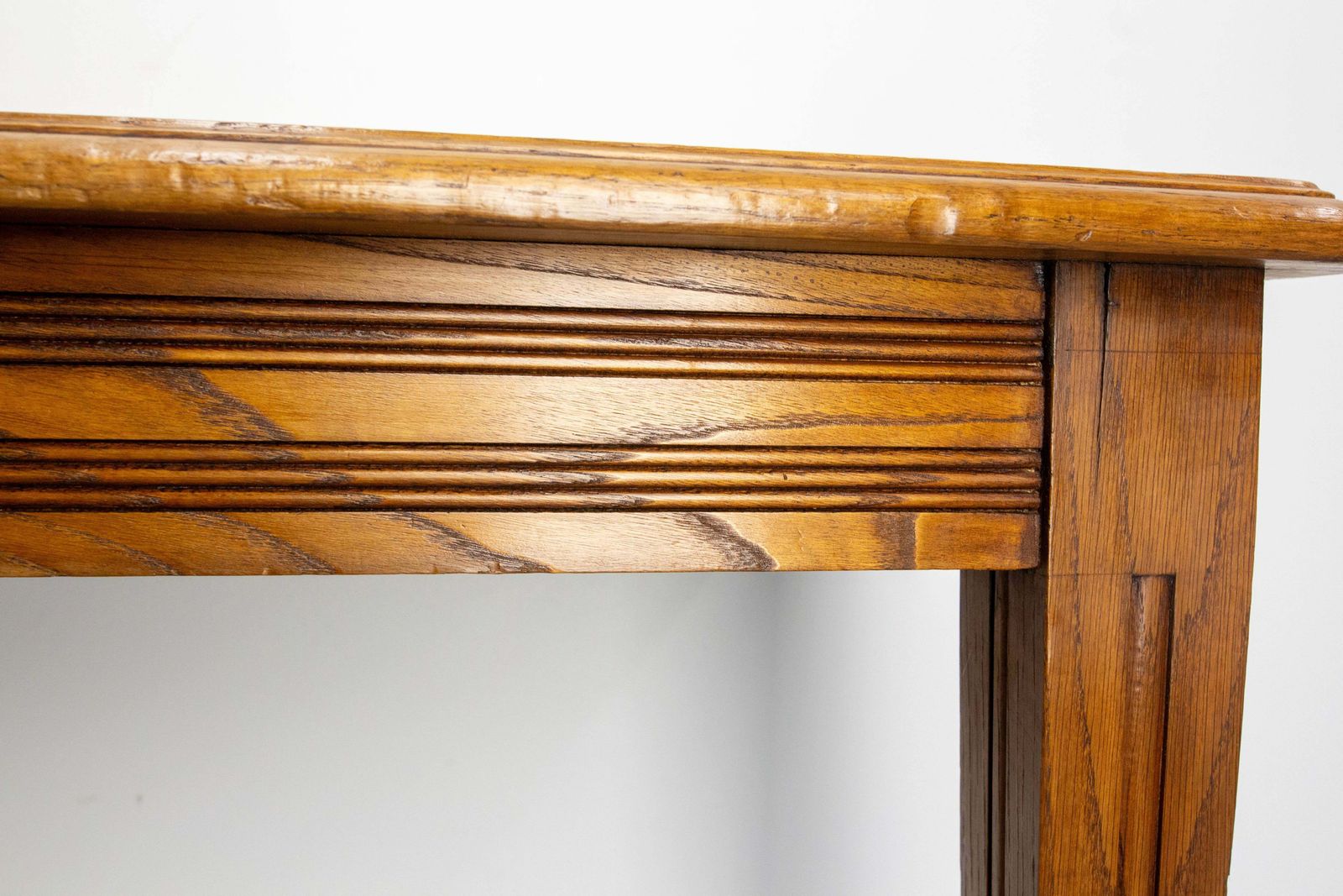 photo furniture Antique French Oak Wall Mounted Console Art Deco Circa 1940