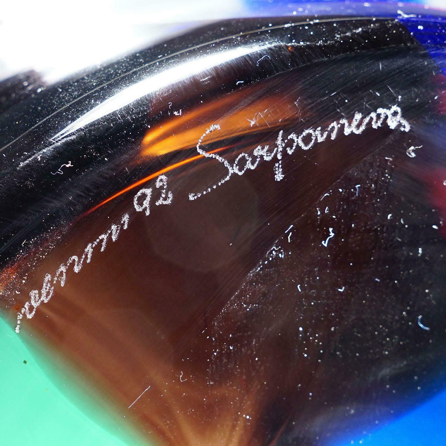 photo buy Large Venini Vase 'Kukinto', Designed By Timo Sarpaneva In 1991