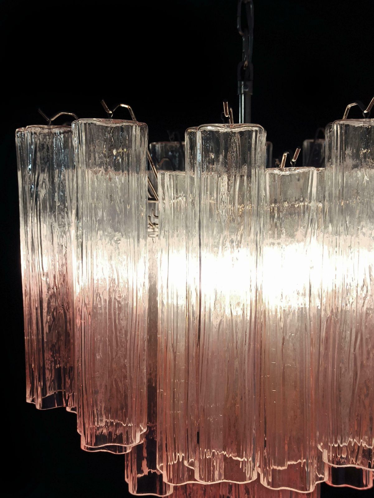 Italian Chandelier, Murano, 1990s photo vinterior