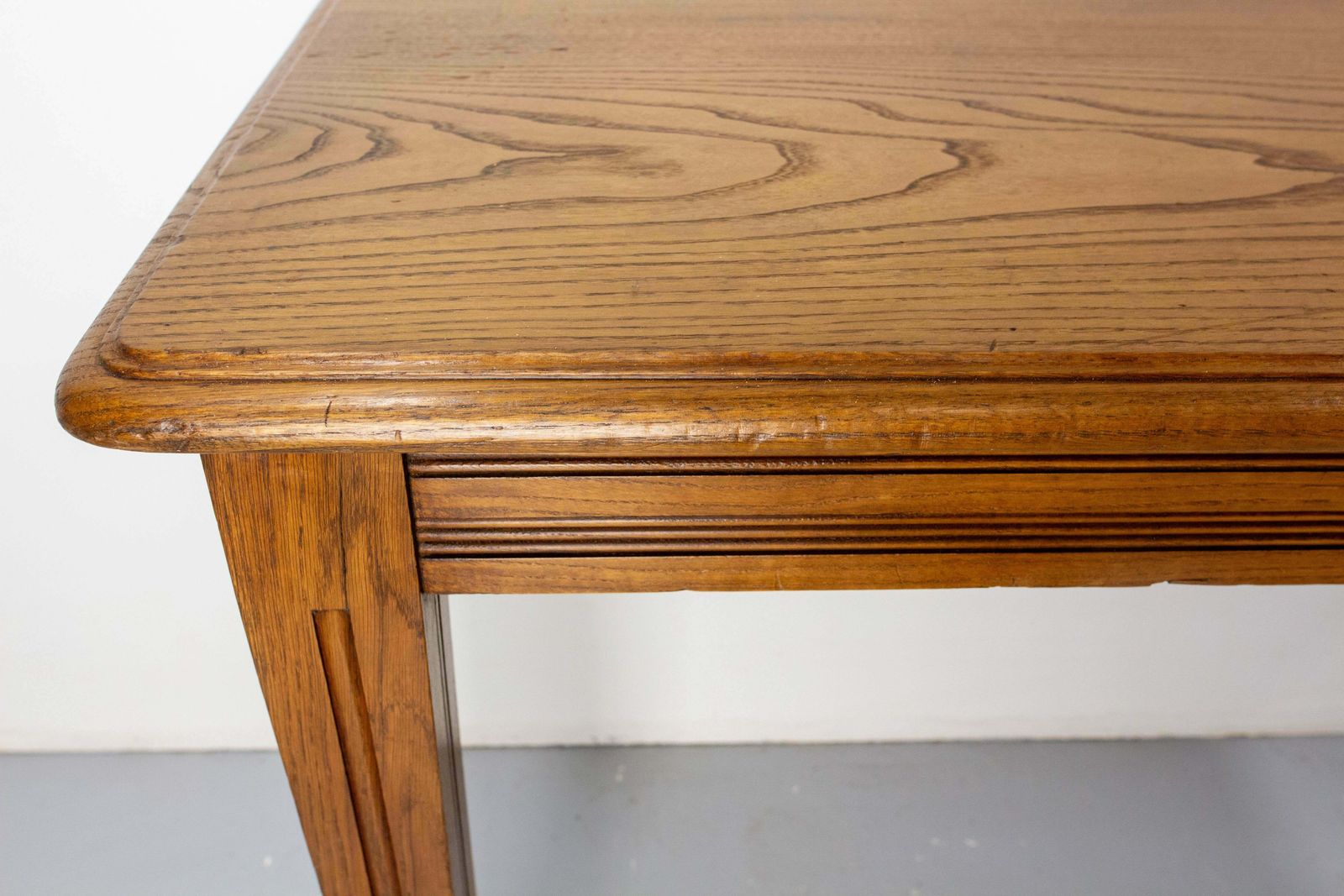 photo furniture Antique French Oak Wall Mounted Console Art Deco Circa 1940