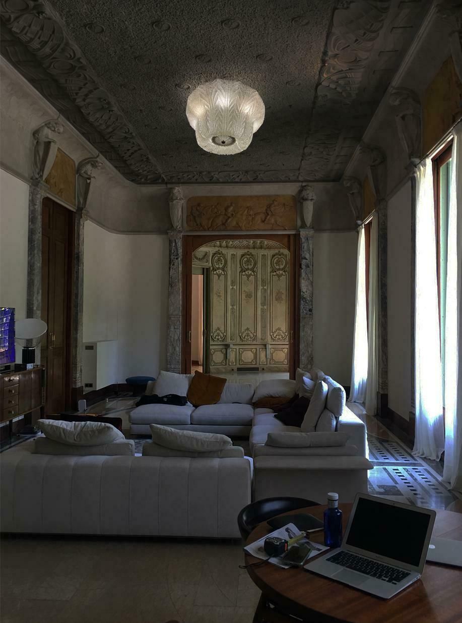 Luxurious And Sophisticated Chandelier By Barovier & Toso, Murano, 1940s photo furniture