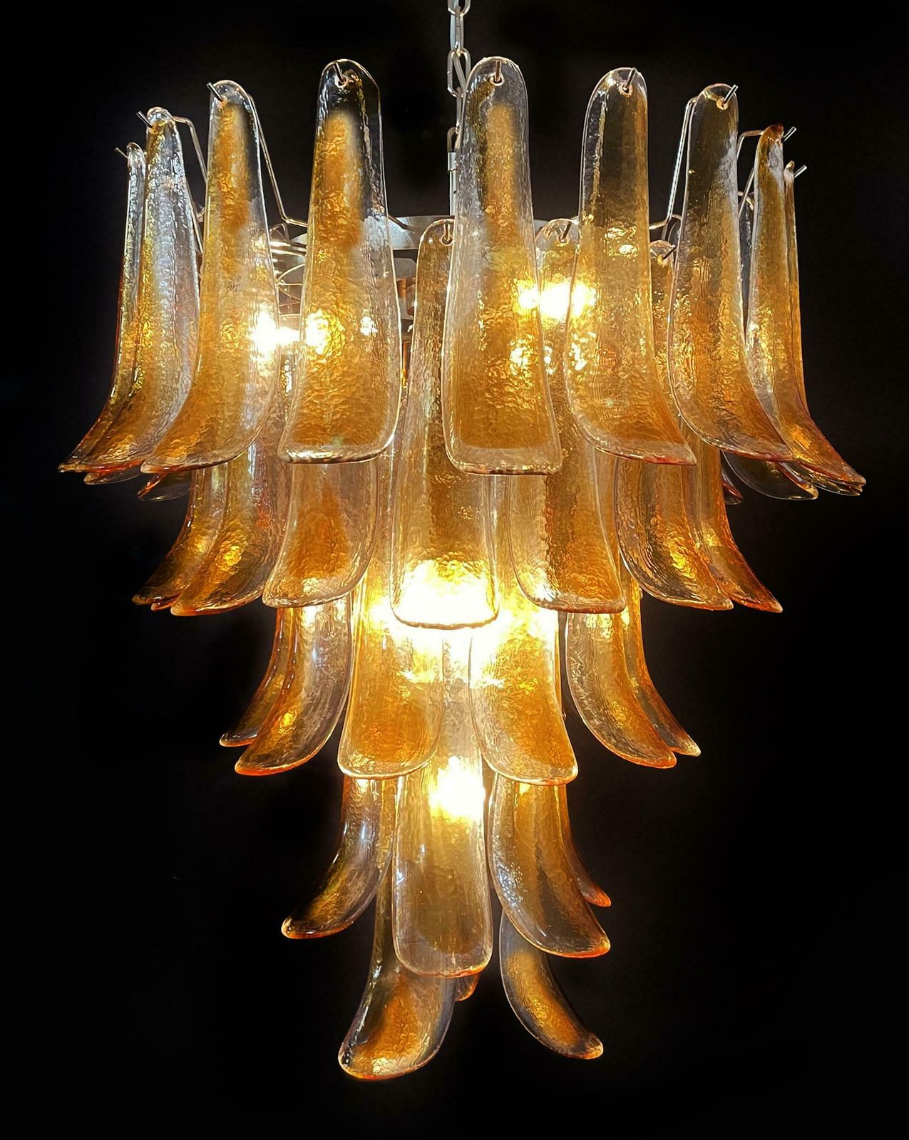 Italian Chandelier, Murano, 1990s photo Lighting
