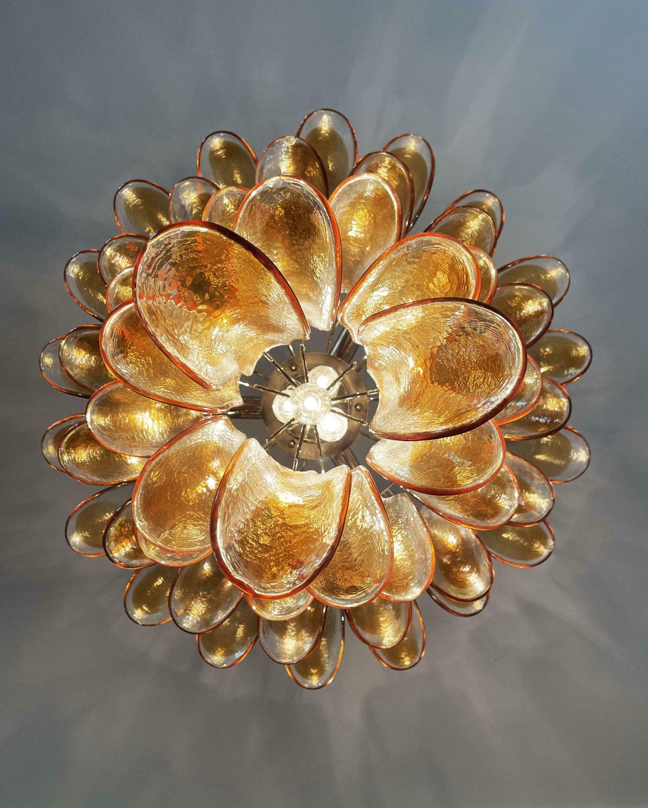 Italian Chandelier, Murano, 1990s photo vinterior