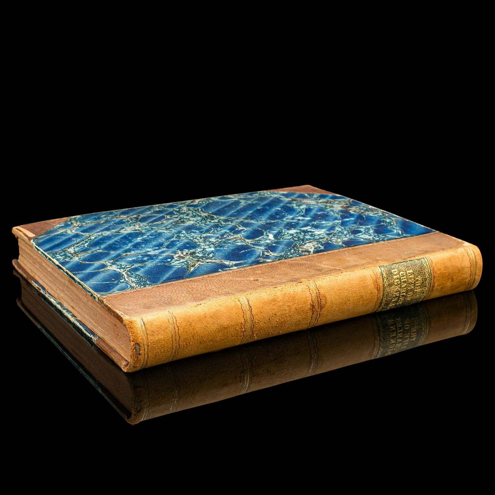 Antique Book, The Life Of Charles Dickens, Biography, English, Victorian, C.1880 photo furniture