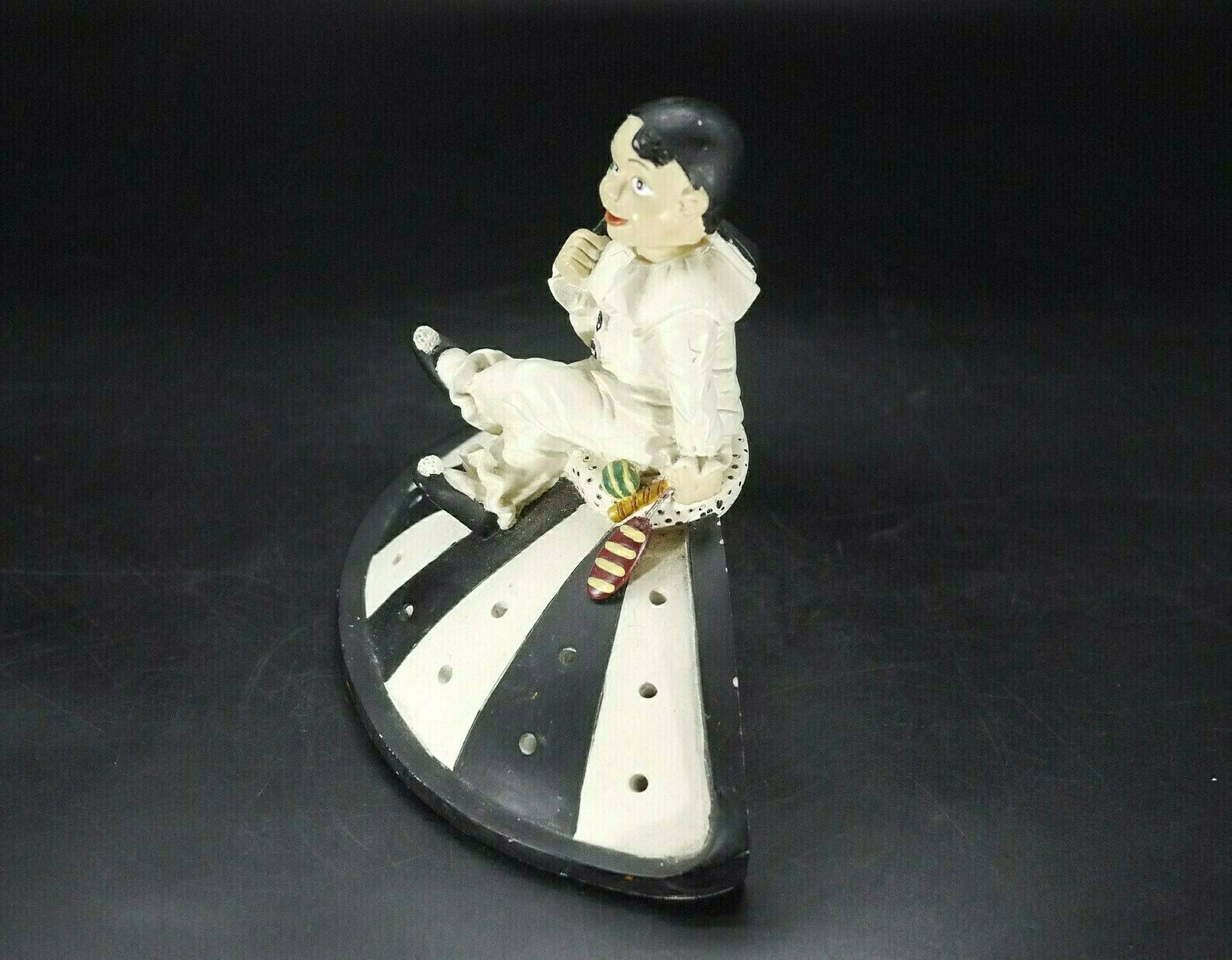 Vintage French Pierrot Clown Lollipop Stand photo 169.0