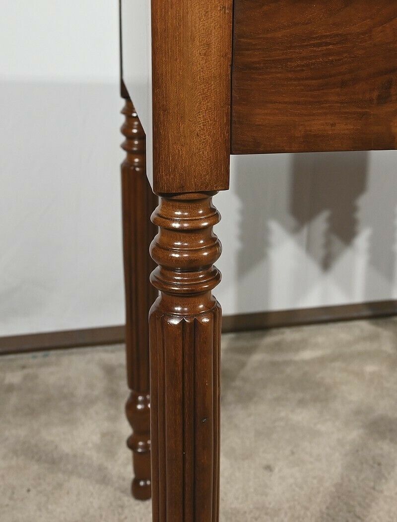 Furniture Small Mahogany Desk, Louis Philippe Style – 19th Century photo