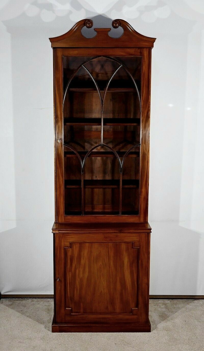 Mahogany Bookcase, England, Georgian Period – 19th Century