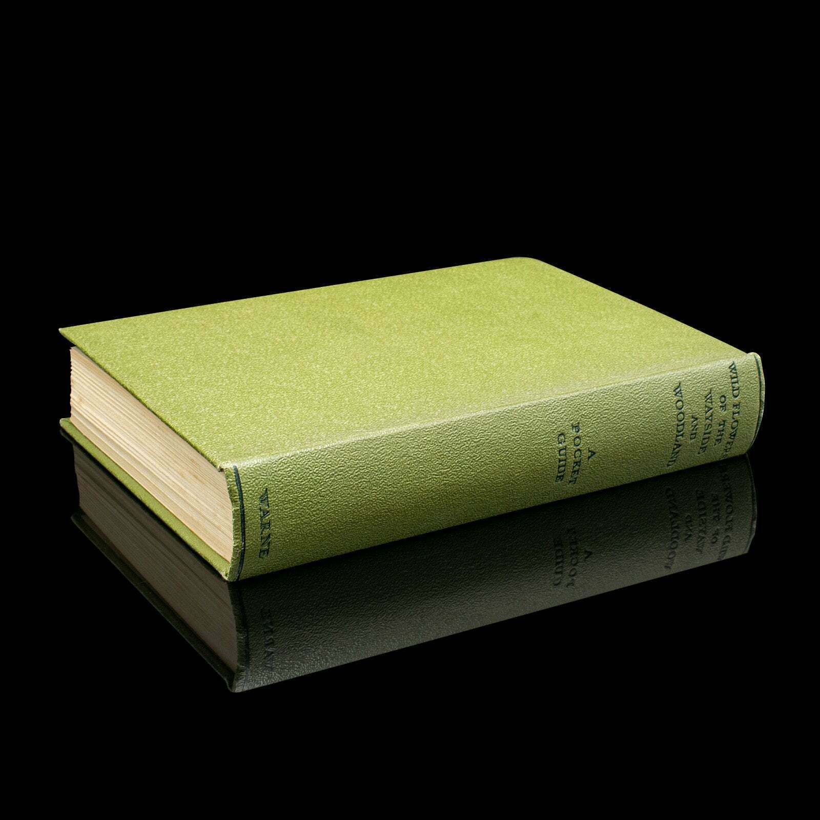 Vintage Reference Book, Wild Flowers Of The Wayside, English, Botanical Guide photo furniture