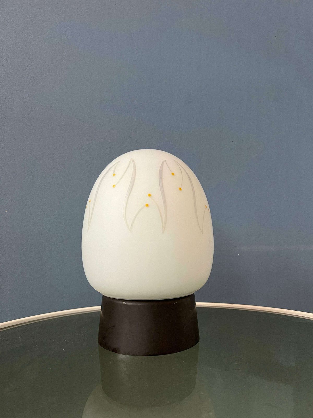 Vintage Egg Thabur Ceiling Lamp With Decorative Pattern photo vinterior