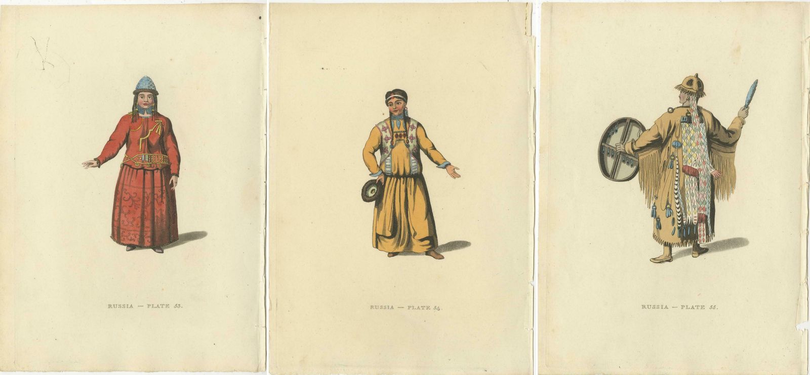 Bratzkian Attire And Shamanic Regalia In 19th Century Russian Engravings, 1814 photo 360.0