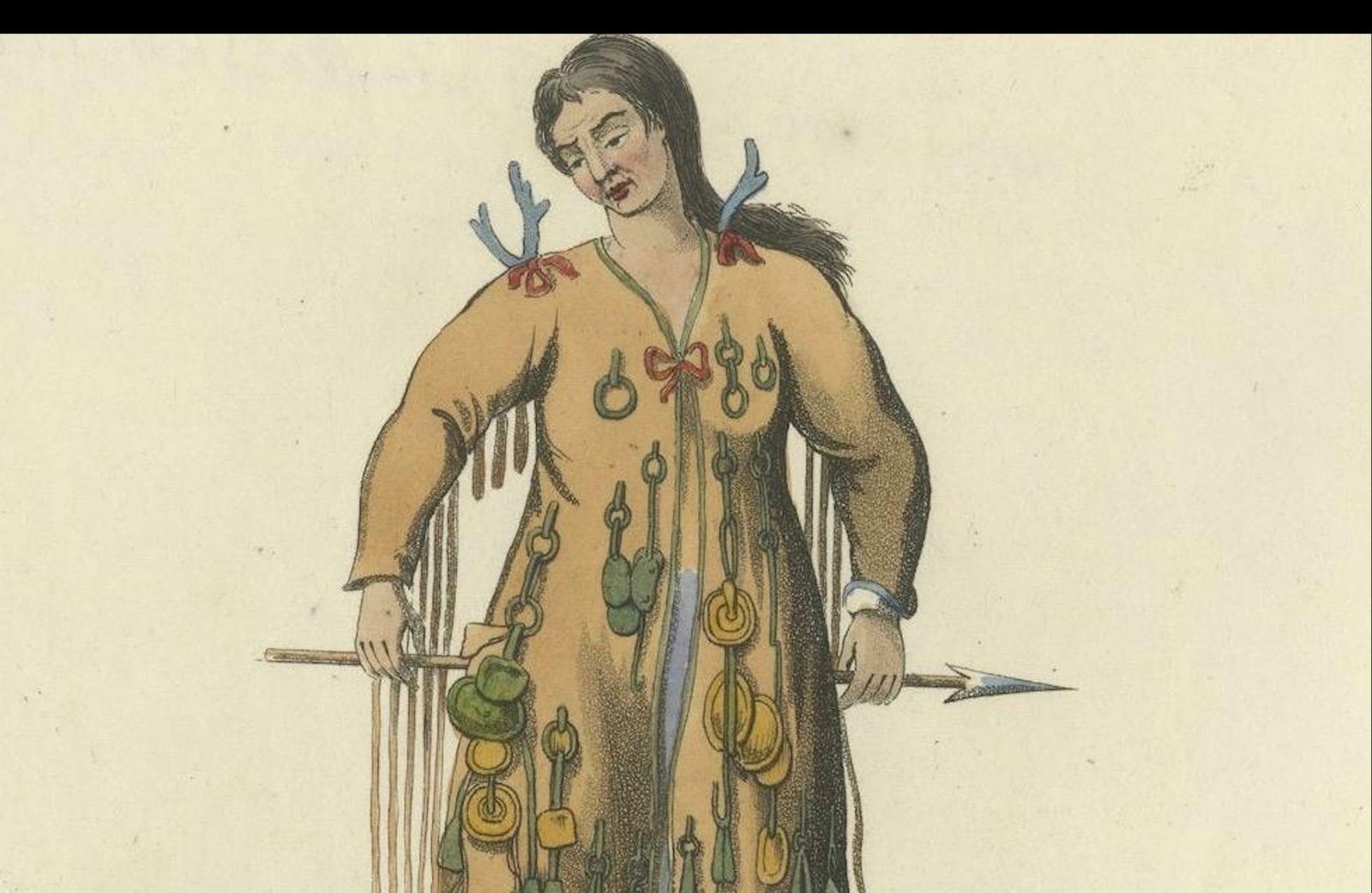 Siberian Traditions: The Tungoose Hunter And Tungoosi Shaman, Published In 1814 photo for sale