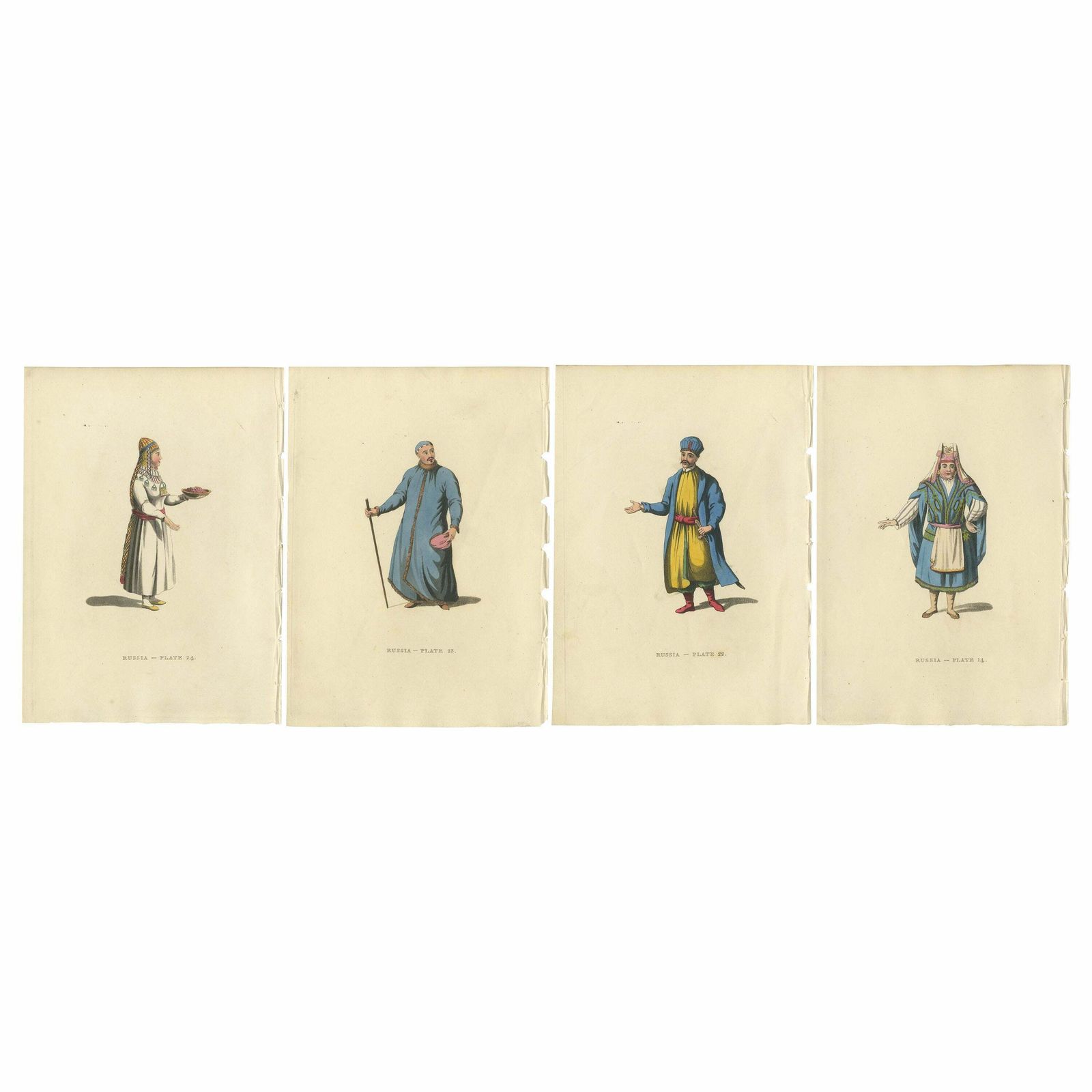 Ethnic Tapestry Of 19th Century Russia: A Visual Anthology Of Traditional Attire
