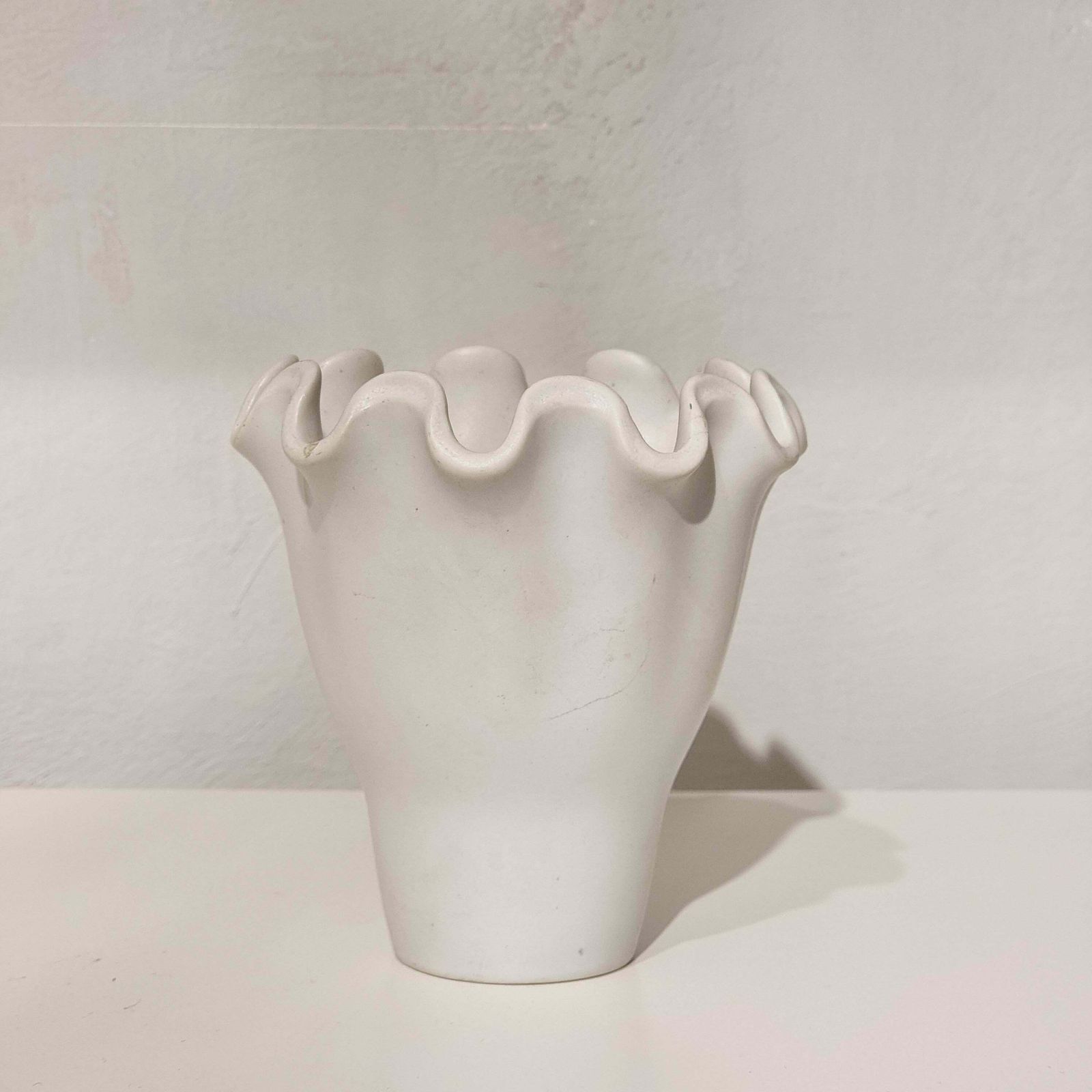 Wilhelm Kåge, Ceramic Vase "Våga" Gustavsberg, Swedish / Scandinavian Modern photo for sale