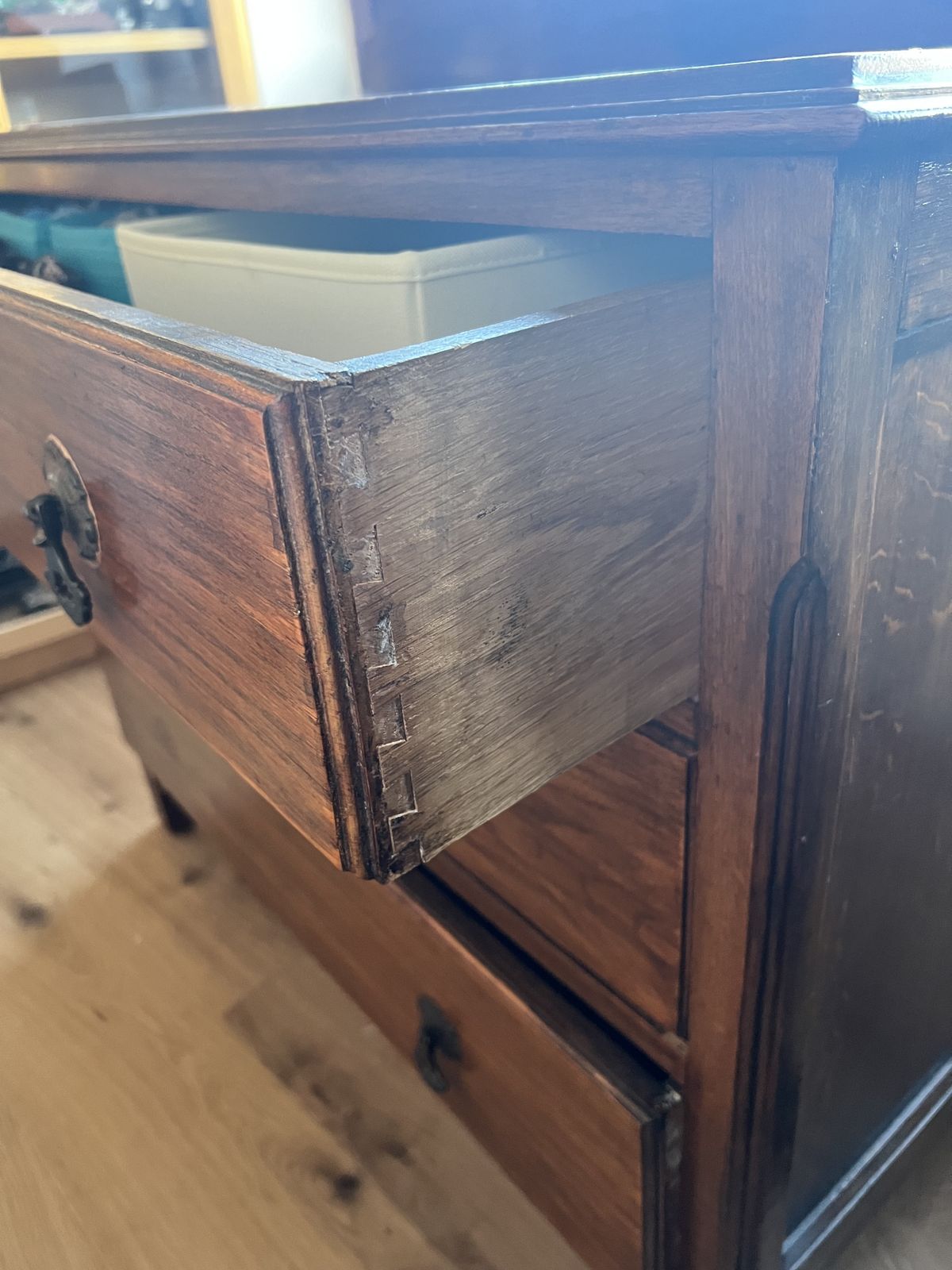 19th Century Oak Chest Of Drawers photo furniture