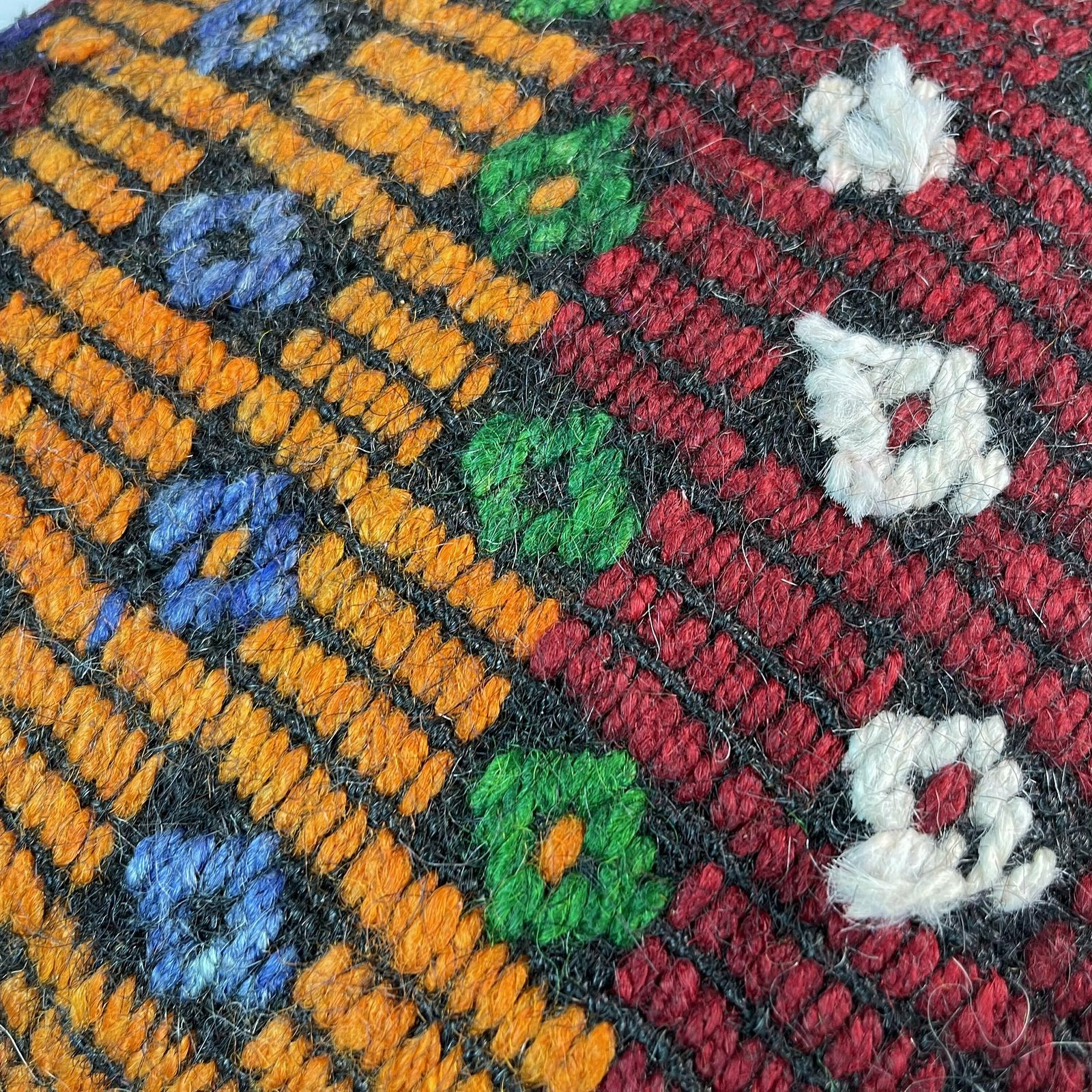Ethnic Kilim Pillow, 18x18 Pillow Cover, Bohemian Kilim Pillow, Handwoven Kilim Pillow, Sofa Throw Pillow, Meditation Kilim Cover photo buy