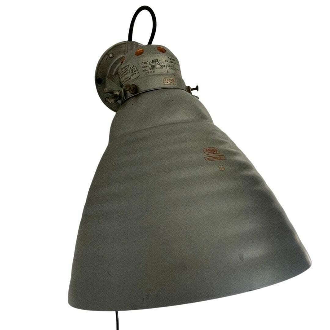 Adolf Meyer   Zeiss Ikon   Mirrored Photo Studio Lamp   Wall Mounted / Sconce   Multiple In Stock   Antique Industrial 1930's