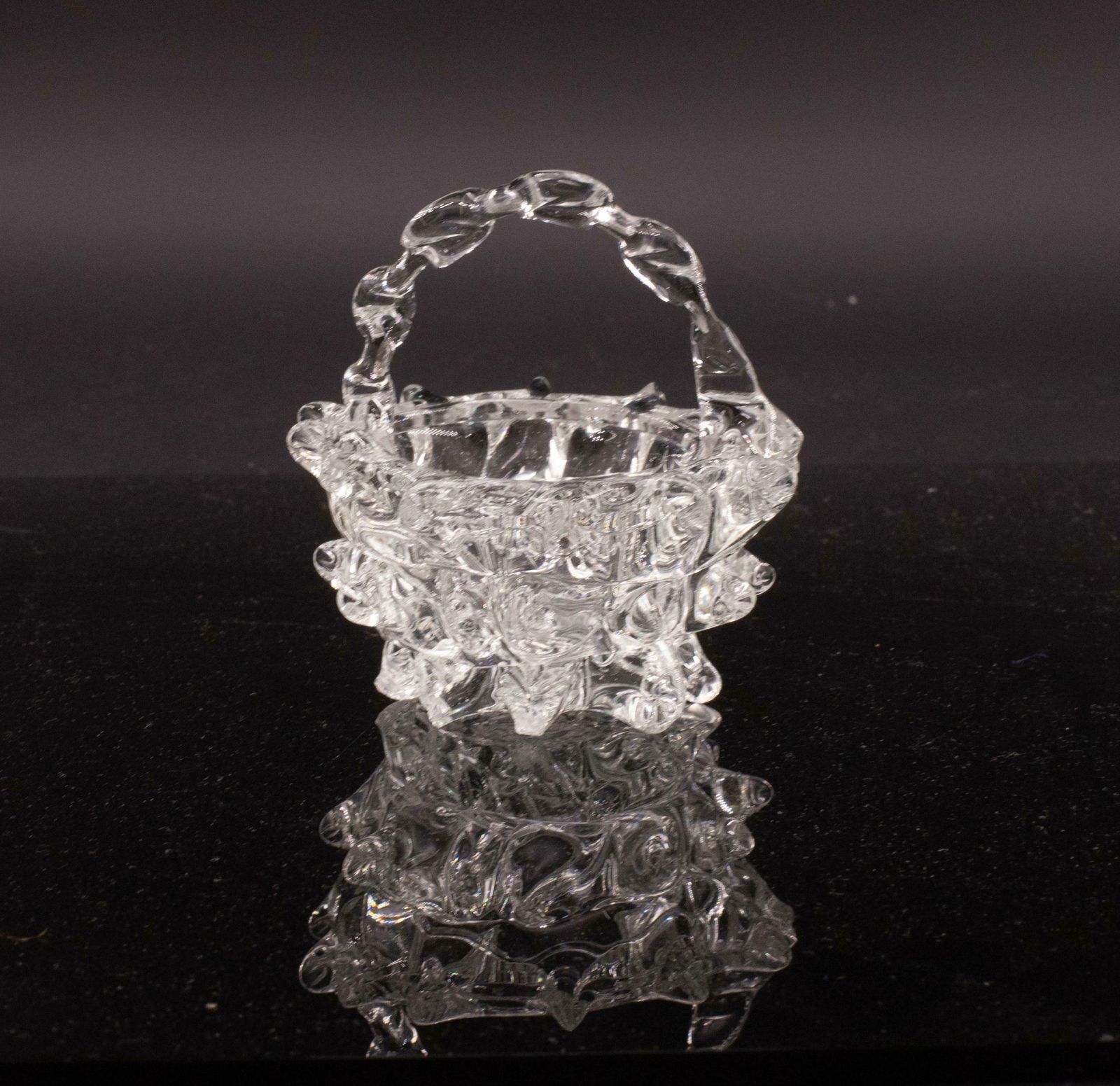 Set Of 4 Ercole Barovier Rostrato Murano Italian Glass Vase For Barovier & Toso photo vintage